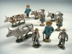 FIGURINES en fonte d'aluminium (1)