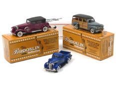 BROOKLIN MODELS & US. MODEL MINT (3)