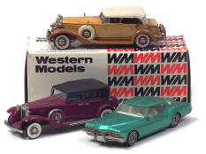 WESTERN MODELS & BROOKLIN MODELS (3)