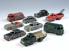 DINKY TOYS & C.I.J. (9)