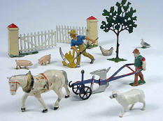 FIGURINES en plomb creux (1)