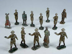 FIGURINES en fonte d'aluminium (1)