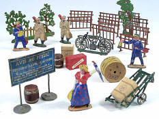 FIGURINES en plomb creux (1)