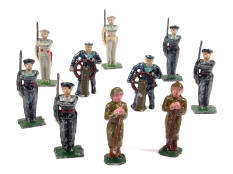 FIGURINES en plomb creux (10)